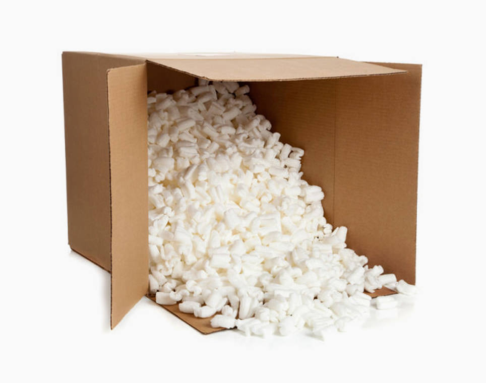 Arnold Packaging | Inside the Container Products & Services - Packing Peanuts