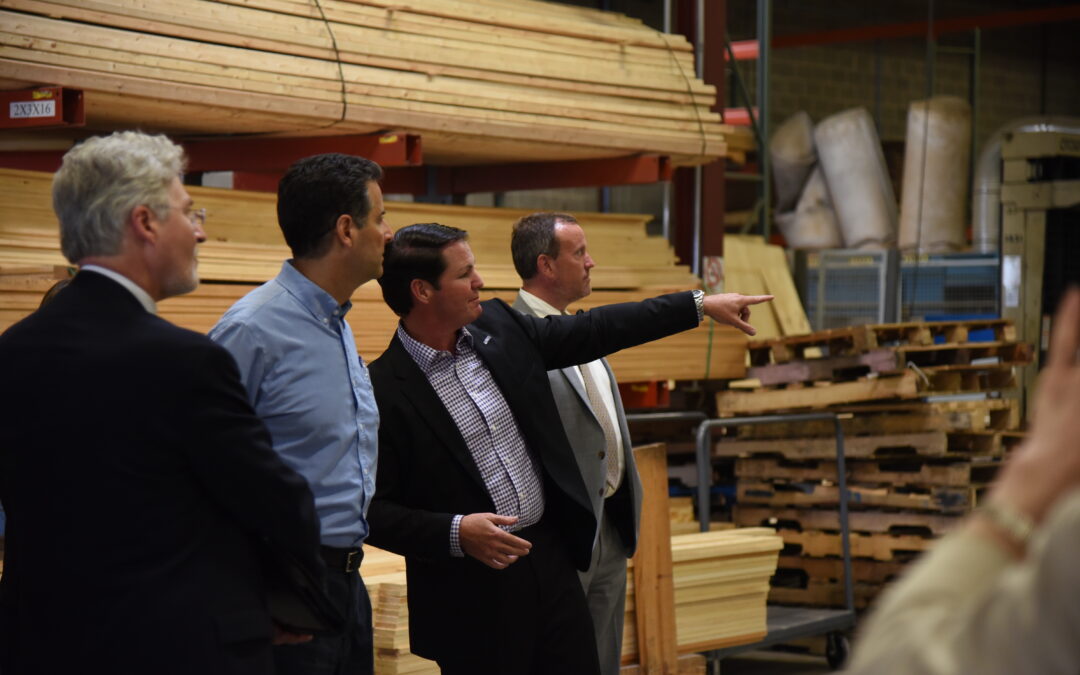 Arnold Packaging Hosts MD MEP and Representative John Sarbanes (MD-3) for Facility Tour